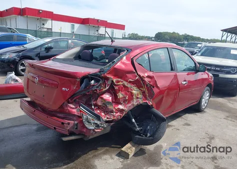 2018 Nissan Versa 1.6 Sv z USA, uszkodzony, nr VIN 3N1CN7AP6JK416036
